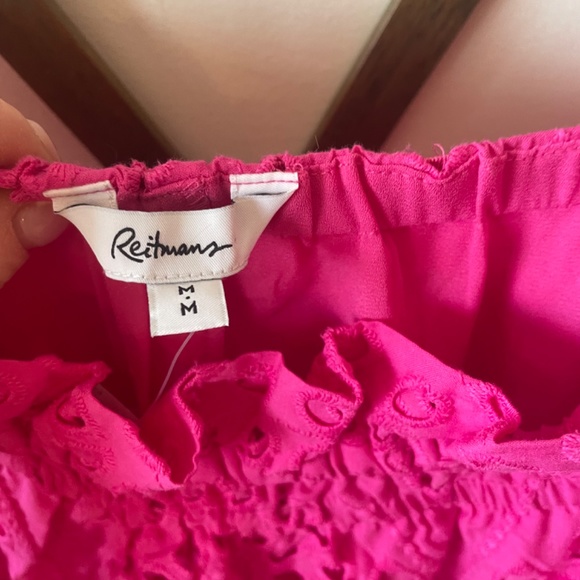 Reitmans Hot Pink knee length dress - Picture 3 of 7